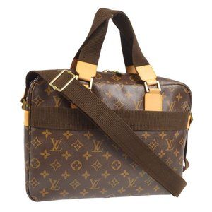 Louis Vuitton Sac Bosphore 2way Business Handbag Monogram